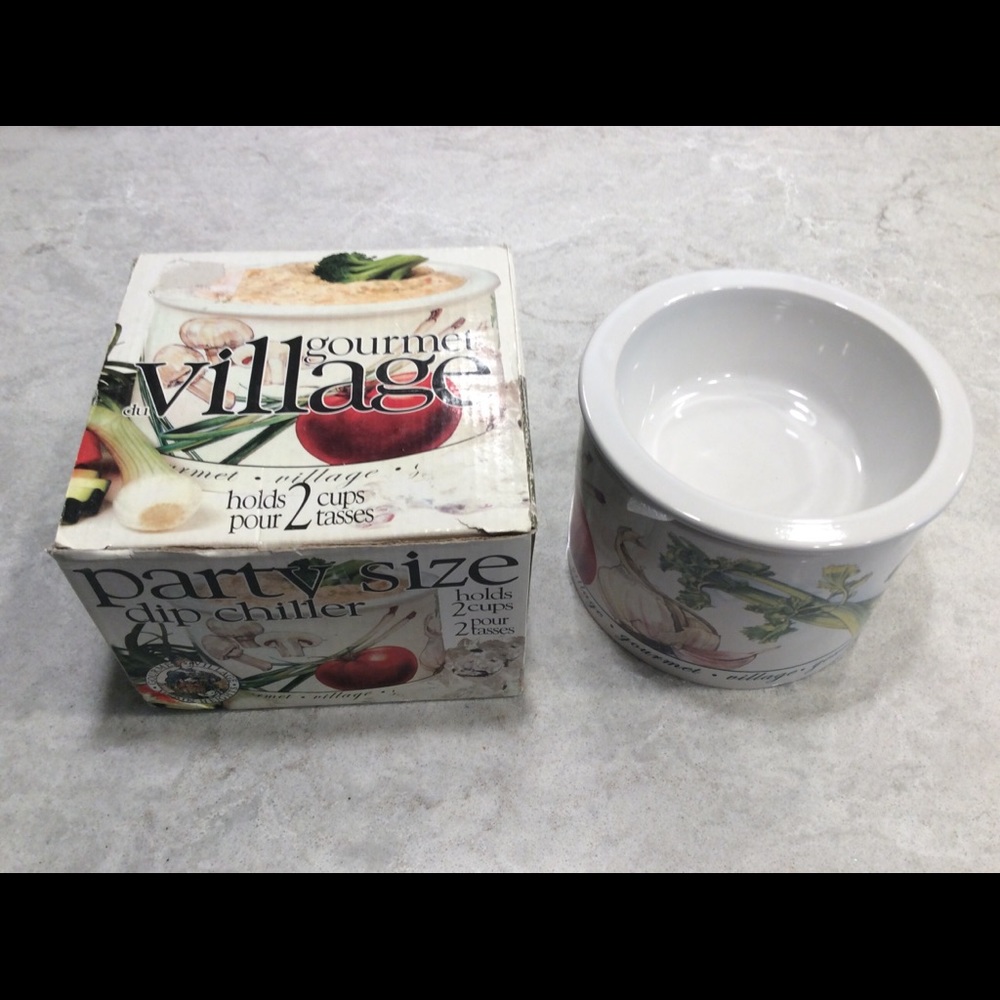 Gourmet Village 2 cup Size Dip Chiller (i)